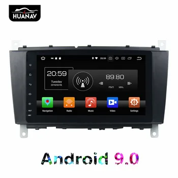 DSP Android-9 Bil-GPS-Navigation med DVD-Afspiller Til ML W163/CLK W2092002-2005 C-Klasse W203 SLK Auto radio mms-Stereo recorder