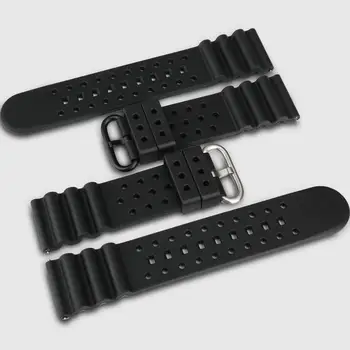 MAIKES Højde Kvalitet 20mm Gummi Watchbands Quick Release Sport Ur Band Universal Silikone Gummi Rem, 6 farver