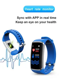 M8 Smart Armbånd puls, Blodtryk Fitness Tracker Tilpasse Smart Band Mænd Kvinder Til Android, IOS Smarte Ure