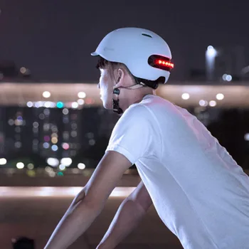 Xiaomi Smart4u Flash Hjelme Tilbage Lys Riding Mountain Road Scooter, Cykel Mat Styrthjelm Til Mænd, Kvinder, Børn