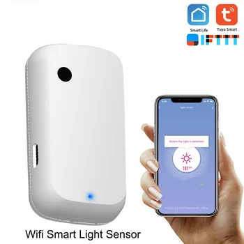 Homekit Tuya WIFI Smart Light Sensor Smart Home Lys Automatisering Forstand, Linkage Kontrol Med Alexa, Google Hjem med Smart Elektronik