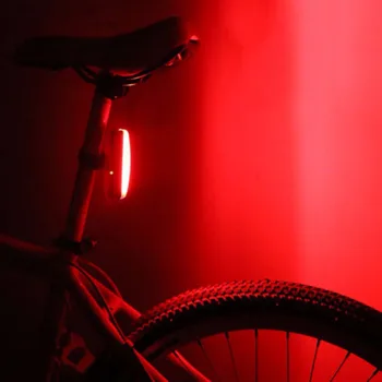 Hot USB-Genopladelige Cykel baglygte Cykel LED Baglygte Vandtæt MTB Cykel baglygte Tilbage Lampe Cykel
