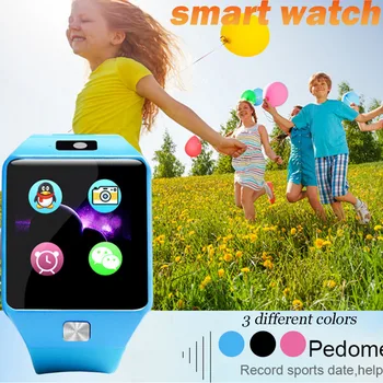 Q06 Børn, Smart Ur Kamera Belysning Touch Screen SOS-Opkald LBS Tracking Placering Finder Kids Baby Smart Ur med TF Kort
