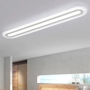 Overflade Monteret Moderne LED-loftsbelysning Acryic Deco-Loft Lampe Stue, Soveværelse Midtergangen Kontor glans plafonnier Inventar