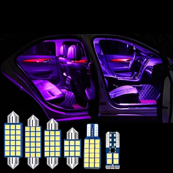 6stk T10 W5W Auto LED Pærer Bil Indvendige Dome læselamper Kuffert Lys For Chevrolet Cruze J300 2009-2011 2012 2013