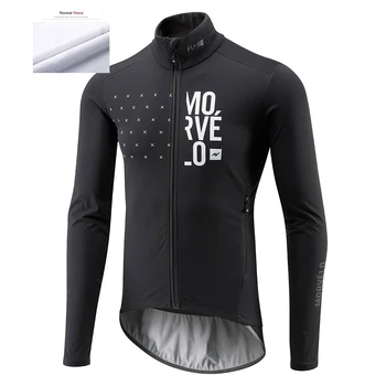 2020 termisk uld team morvelo maillots cykling langærmet skjorte hvid mænd shirts mtb mountainbike-toppe-tøj