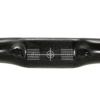 Lixada Carbon Fiber Cykelstyr Styr 370mm/385mm Motorvej Cykling Håndtere BarRacing Drop Styret Blank Cykel Dele