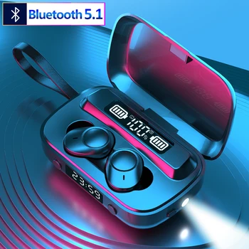 A13 TWS Tryk på Trådløst Bluetooth 5.1 Hovedtelefoner I Øret Sport Stereo Headset CVC 8.0 støjreduktion Hovedtelefoner Dropship