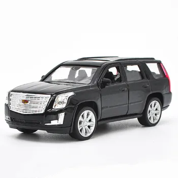 Salg 1:36 Cadillac SUV legering bil model,simulering die-cast metal dør trække sig tilbage model,børnenes legetøj gave,fri fragt