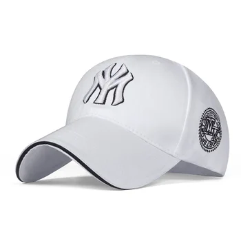 Høj kvalitet 3D-Broderi Baseball Cap Mænd Kvinder Sommeren Visor Cap Justerbar Ben Hatte Gorras Far Hat snapback hat