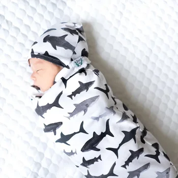 Nyfødte Baby Swaddle Wrap Parisarc 95% Bomuld, Blød Spædbarn Nyfødte Baby Produkter, Tæppe & Svøb Wrap Tæppe Svøb