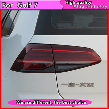 Bil Styling til VW Golf 7 baglygter 2013-Golf7 MK7 LED Dynamic blinklyset Hale Lys GTI R20 baglygte