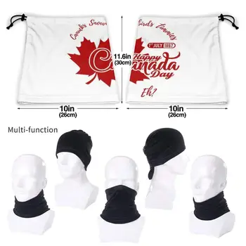 Canada Day , Eh ? Bandana Tørklæde Maske Tørklæder Hals Varmere Hue Canada Canada Day Eh Glad For Canucks Snowbirds Timmies
