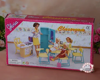Den oprindelige barbie børnehave klasselærer 1/6 bjd dukke drøm hus, møbler, tilbehør muñecas casa toy gave