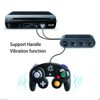 MAYFLASH 4 Porte GameCube-Controller til USB Adapter Omformer Til Nintendo Wii U, PC NGC Super Smash Brothers
