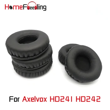 Homefeeling Ear-Pads For Axelvox HD241 HD242 Ørepuder Runde Universal Leahter Repalcement Dele Øre Puder