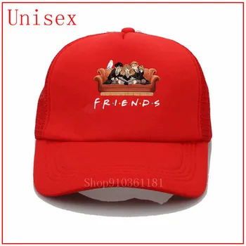 Venner TV-show og Harry Potters Mashup trucker hat hatte til mænd trendy pop mænd hatte baseball Mest populære kvinder, baseball