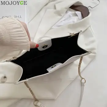 Kæde skuldertaske PU Læder Kvinder Mode Piger, Casual-Pladsen Daglige Kvindelige Rejse Shopping Taske