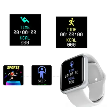 Y68 Bluetooth Kvinder Sport Smartwatch Mænd Vandtæt Smart Ur pulsmåler Smart Android Relogio Fitness Tracker reloj