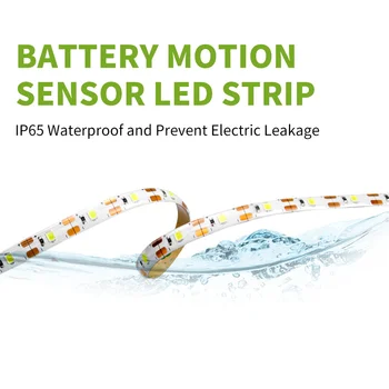 Optisk Motion Sensor LED Strip Intelligent Tænde/SLUKKE for PIR Led Strip Light Flexiable Lim Lampe Tape For Skab/Trapper/Soveværelse