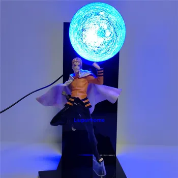 Naruto BORUTO Uzumaki Naruto Diy LED Nat Lys Shippuden Uzumaki LED bordlampe Hjem Dekorativ Lampe Dreng Xmas Gave