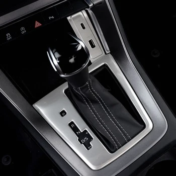 Bil Styling ABS Chrome Til Audi Q3 F3 2019-Nuværende gearkasse Panel Dækker Paillet Interne Tilbehør Gear Panel Dækker Bil Mærkat