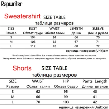 Casual Y2k Brev Print Oversize Sweat Passer Lounge Wear Sweatshirt Og Shorts, To-Delt Sæt Træningsdragt Kvinder Streetwear Tøj