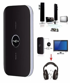 Bluetooth Audio Receiver&afsender 2in1 Audio Bluetooth Receiver transmitter til Lyd System Receptor Bluetooth Musik afsender B6