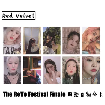 10stk/set Kpop Red Velvet phorocard Nye album Festival Finale PSYKO foto lomo-kort i høj kvalitet For fans samling
