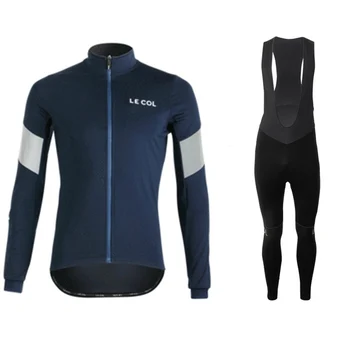 2020 langærmet Trøje Mænd Tynd sektion Tights shirts Le Col pro Team uniform road Cykel tøj tilpasset mtb cykling kit ciclismo