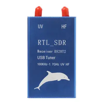 RTL2832U+R820T2 100KHz-1,7 GHz UHF, VHF, HF RTL.SDR USB-Tuner Receiver AM FM-Radio