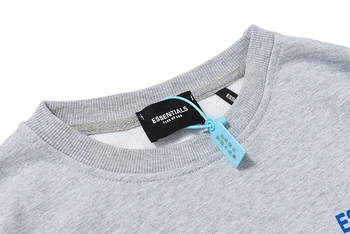Essentials Sweatshirts Mænd Kvinder 3M Reflekterende Overdimensionerede Bomuld Parrets Tøj Terry Sweatshirt