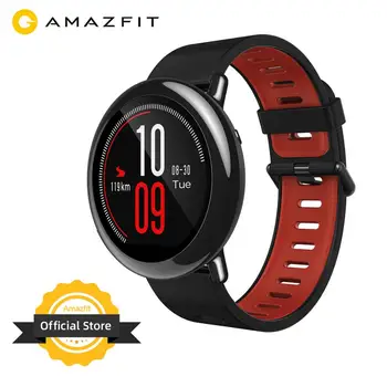 Amazfit Tempo Globale Version Smartwatch Smart Ur Bluetooth Musik GPS GLONASS-Oplysninger Tryk og puls For Android-telefon