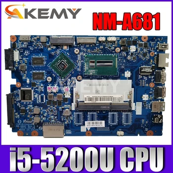 For Lenovo Ideapad 100-14IBD 100 14IBD CG410 CG510 B50-50 NM-A681 Bundkort i5-5200U 920 M 1 GB