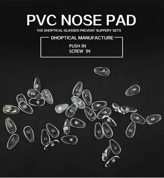 PVC-næse-pad ,briller næse pad tryk på skruen i CY079 2000pcs