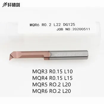 MQR3 R0.15 L10 MQR4 R0.15 L15 MQR5 RO.2 L20 MQR6 RO.2 L20 i solidt hårdmetal værktøj til fræsning kontur sæt af lille hul