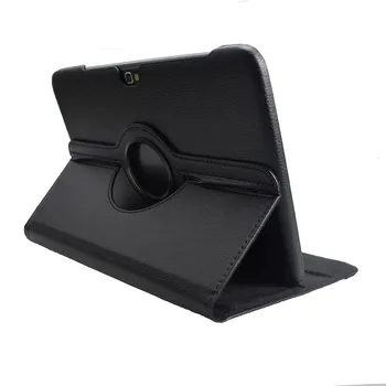 GT-N8000 N8010 roating stå case cover - avanceret pu læder cover til Samsung Galaxy Note N8000 N8010 tablet, cover stand sag