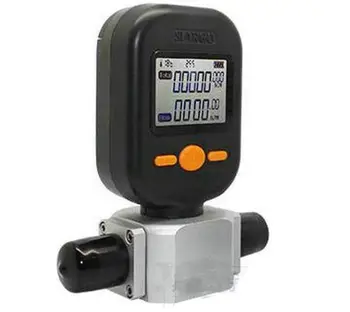 CE-Digital Gas Masse flowmeter 0-200L/Min Bonus, Gas-Luft-Flow-Tester Helt ny HØJRE