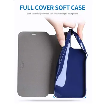 X-niveau Luksus Originale Ultra Slim Flip Case Læder Tpu Book Cover Til Iphone 12 12pro 12mini 12promax Telefonen Tilfælde Ks1020