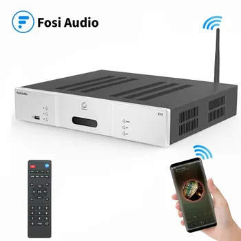 Fosi Lyd E10 Bluetooth-5.0 Stereo-Lyd til Hjemmet Modtager DAC Forstærker HiFi TPA3251D2 U-Disk Bluetooth, AUX-Indgang for Højttalere