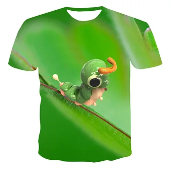 Mænd Beklædning Nye Ernæringsmæssige T-shirt Mænd Streetwear Kort Ærme t-Shirts Toppe Smukke Mandlige Tøj Casual 3D-Print T-Shirts