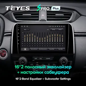 TEYES SPRO Plus For Honda CRV CR - V 5 RT RW 2016 - 2018 Bil Radio Mms Video-Afspiller, GPS Navigation Android-10 Ingen 2din 2 d