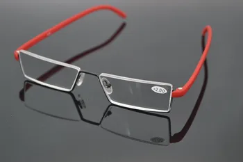 Titanium alloy ramme TR90 elastisk Brand briller Ultra light kvinder læsning briller +4.5 +5 +5.5 +6 +6.5 +7 +7.5 +8 +8.5 til +12