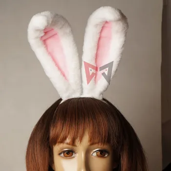 LOL, der Hærges Eksil cosplay tilbehør hovedbeklædning hale hvid pink kanin dame ører til pige kvinder, børn