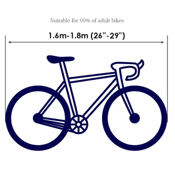 HSSEE 2020 mode cykel indendørs støv cover af høj kvalitet, elastisk stof for ikke-fading MTB cykel dæk beskyttelse cover