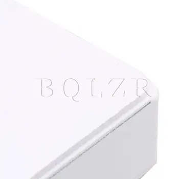 BQLZR 4stk 6x6x3cm Carbon Stål, Hvide Møbler Ben Løfter til natbord