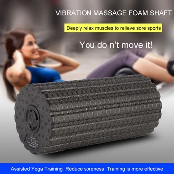 Yoga Kolonne Blokke Massage Fitness Pilates Yoga Foam Roller Blokke Tog Fitnesscenter Grid Tærskelværdi (Trigger Point Terapi Fysio Øvelse 4 Tilstande