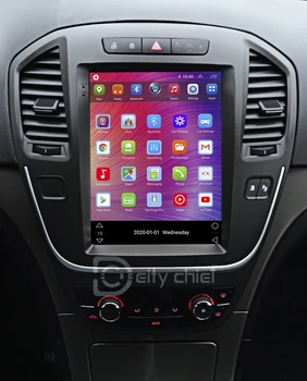 Bilradioen til opel insignia Regal Tesla 2din Lodret skærm bil GPS navigaton video, multimedie-afspiller