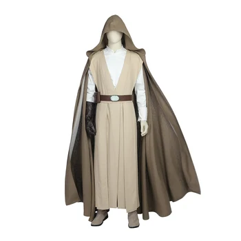 Hot Star Wars 8 Den Sidste Jedi Cosplay Luke Skywalker Cosplay Kostume Til Karneval, Halloween Party Outfit Kostume Custom Made