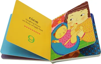 Optælling Kys engelsk billedbog Antallet af Pårørende, Børn yrelse Bog Karen Katz Historie Bog Pædagogisk Legetøj for Børn